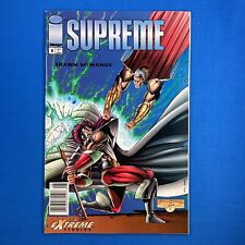 SUPREME #8 NEWSSTAND UPC VARIANT Image Comics 1993 picture