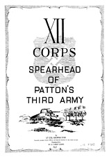 586 Page 1947 XII Corps Spearhead of Patton's Third Army WWII Study on Data CD picture
