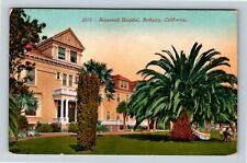 Berkeley CA, Roosevelt Hospital, California Vintage Postcard picture