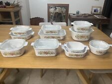 Rare 20 Piece Set SPICE of LIFE Corning Ware Cookware Baking Casserole Set picture