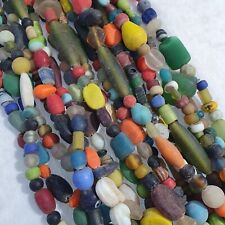 AA Lot 10 Strands vintage Glass beads Mix Color glass beads Necklaces 1191grams picture