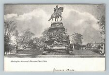 Fairmount Park PA-Pennsylvania, Washington Monument, Vintage Postcard picture