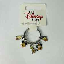 VTG Disney Charms Keychain Mickey Mouse Minnie Mouse Pluto Goofy Donald Duck picture