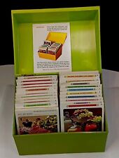 1971 Betty Crocker Recipie Card Library- Original Box-Complete-Good Cond.  picture
