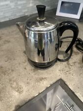 Farberware Superfast 4 Cup Electric Coffee Percolator FCP240A Clean  picture