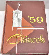 1959 WASHINGTON STATE COLLEGE, Pullman, Washington. Yearbook. Chinook picture