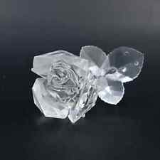 Swarovski Secret Garden Rose With Dew Drops Crystal Glass Figure 174956 picture