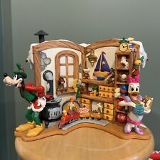 Disney Store 1993 Santa's Workshop Holiday Bustle Limited Figurine In Box picture