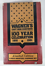Wagner's Limited Edition 100 Year Celebration 5pc miniature cookware set picture