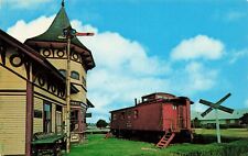Postcard Railroad Museum Chatham Cape Cod Massachusetts Vintage 1980s picture