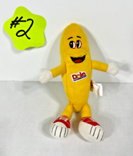 Dole Bobby Banana Collectible Advertising Plush Doll Toy 6 Inch 1997 picture