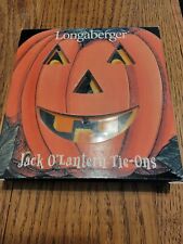 Longaberger Basket Jack O Lantern Tie On NIB picture