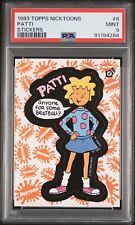 1993 TOPPS NICKTOONS STICKERS 6 PATTI picture