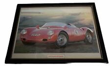 1955 Porsche 550 Spyder Picture / Poster / Print RARE Awesome Framed picture