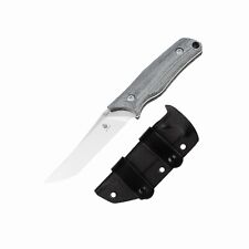 Kizer Elgon Fixed Blade Knife D2 Steel Black Micarta Handle with Sheath 1049A1 picture