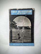WWII Fort McClellan In Review Photo Booklet Alabama ARMY 2nd Edition Militaria picture