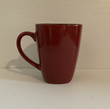 Corelle HEARTHSTONE Mug Chili Red Coffee Cup Stoneware Corning EUC picture