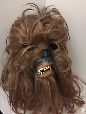 Rubies CHEWBACCA Star Wars Mask - SUPREME Edition Adult Mask Fur 4195 picture