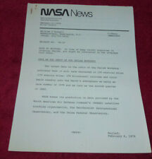 NASA News 1978 Data On Orbit of Skylab Workshop picture