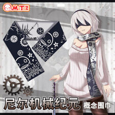 Anime NieR Automata 2B Winter Soft Scarf Unisex Shawl Holiday Gift Cosplay  picture