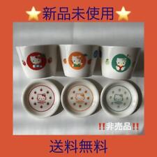 novelty/extremely rare new unused Sanrio Kitty teacup 3-item set Vintage Rare Be picture
