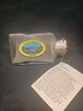 Vintage Mt. Saint Helens Rebirth  Bottle Of Ash With Story Of Eruption  picture