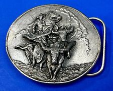 The Cattle Drive Vintage  1991 Belt Buckle by Arroyo Grande Buckle Co. picture