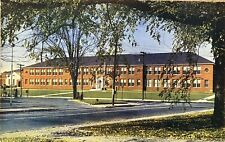 Southington Conneticut High School Street View Vintage Chrome Postcard c1960 picture