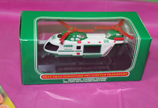 Hess 2011 Miniature Helicopter Transport Holiday Toy Christmas Gift In Box picture