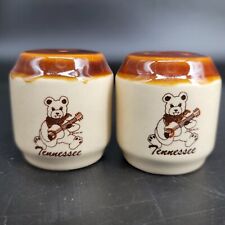 Vintage Tennessee Salt and Pepper Shakers Brown and Tan Souvenir Collectibles picture