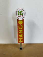 nice short 5in IC LIGHT MANGO BEER TAP HANDLE marker Pittsburgh tapper pull knob picture