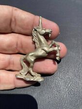 Vintage Spoontiques Pewter Unicorn Figurine - 2.5 inches picture