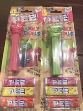 PEZ Candy Dispenser Lot Of 2 NEW Ugly Dolls Monster Characters Funny Candies Toy picture