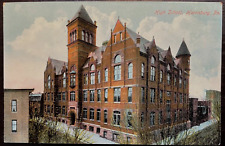 Vintage Postcard 1907-1915 High School Building, Harrisburg, PA picture