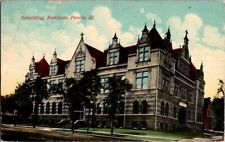 Vintage Postcard Spaulding Institute Peoria IL Illinois 1913               H-134 picture