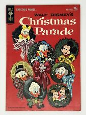 WALT DISNEY'S CHRISTMAS PARADE #1  ~ 1962 -  Gold Key - 30018-301 picture