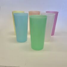 Vintage Tupperware Plastic Glasses Cups 5