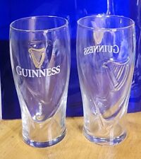Official Guinness Gravity Beer Glass 20oz Pint New Set of 2 picture