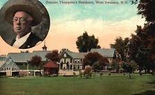 West Swanzey, NH, Denman Thompson's Residence, Vintage Postcard a9636 picture