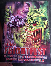 Don Mancini Signed Frightfest Magazine August 2013 Chucky FIlm Director picture