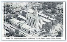 1941 Airplane View Administration Buildings Plants Winona Minnesota MN Postcard picture