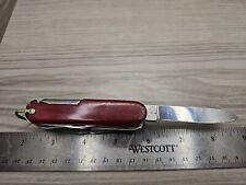 Victorinox Swiss Army Knife Red Vintage 1950s Great For Collectors Read Disc. picture