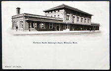 Northern Pacific Rallroad Passenger Depot , Missoula Montana.    PC2054 picture