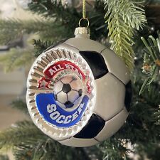 Christmas Ornament Soccer Player Soccer Football Ball  picture