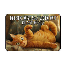 Humorous Cat Fridge Magnet Spoiled Kitty  Cat Collectible Cat Family Gift picture