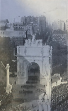 1899 Vintage Magazine Illustration New York Triumphal Arch For Admiral Dewey picture