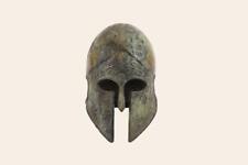 Ancient Greek Corinthian Helmet With Laurel Leaves on the Forehead picture