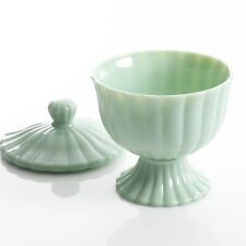 Pioneer Woman ~ TIMELESS BEAUTY ~ Jade Green ~ Retro ~ Covered ~ Candy Dish picture