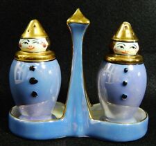 Old Noritake Blue Luster Color Condiment Set picture