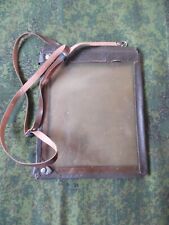 1988, Soviet Russian Army Air Force Combat Officer's Leather Bag Map Case Tablet picture